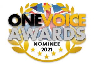 One Voice Awards nominee 2021 logo